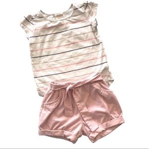 Maggie&Zoe Matching Shorts/ Top Spring/Summer Set